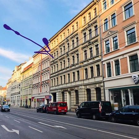 Ferienwohnung In Der Naehe Leipziger Zentrum Exterior foto
